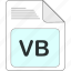 data, document, extension, file, file type, format, vb 