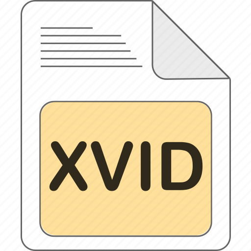 Data, document, extension, file, file type, format, xvid icon - Download on Iconfinder