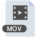 file, mov, document, extension, file type, file format, video