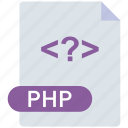 php, coding, format, code, document, file type, extension