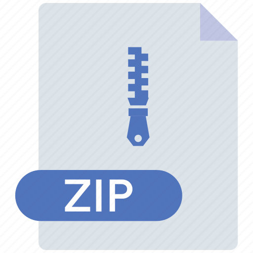 Zip, archive, extension, file format, file type, document, data icon - Download on Iconfinder