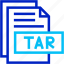 tar, fromat, type, archive, file, and, folder 