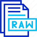 raw, fromat, type, archive, file, and, folder