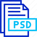 psd, fromat, type, archive, file, and, folder