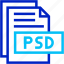 psd, fromat, type, archive, file, and, folder 