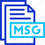 msg, fromat, type, archive, file, and, folder 