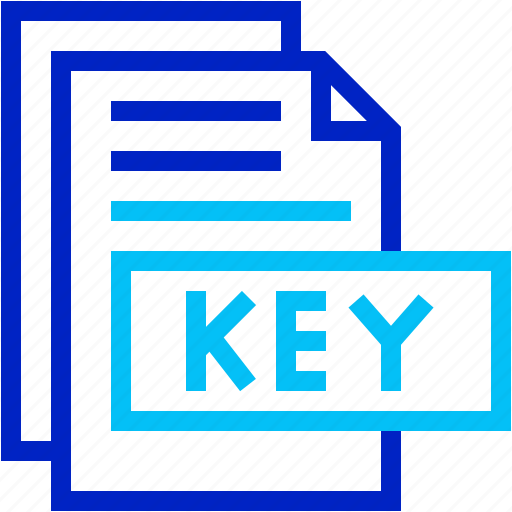 Key, fromat, type, archive, file, and, folder icon - Download on Iconfinder