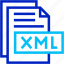 xml, fromat, type, archive, file, and, folder 