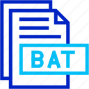 bat, fromat, type, archive, file, and, folder