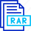 rar, fromat, type, archive, file, and, folder 