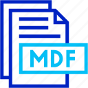 mdf, fromat, type, archive, file, and, folder