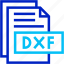 dxf, fromat, type, archive, file, and, folder 
