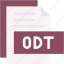odt, format, type, archive, file, and, folder 