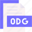 odg, format, type, archive, file, and, folder 