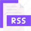 rss, format, type, archive, file, and, folder 