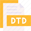 dtd, format, type, archive, file, and, folder