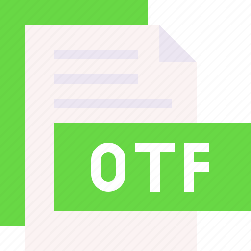 Otf, format, type, archive, file, and, folder icon - Download on Iconfinder