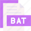bat, format, type, archive, file, and, folder 