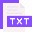txt, format, type, archive, file, and, folder