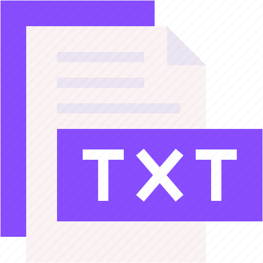 Txt, format, type, archive, file, and, folder icon - Download on Iconfinder