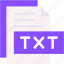 txt, format, type, archive, file, and, folder 
