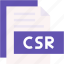 csr, format, type, archive, file, and, folder 