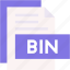 bin, format, type, archive, file, and, folder 