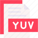 yuv, format, type, archive, file, and, folder