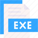 exe, format, type, archive, file, and, folder