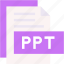ppt, format, type, archive, file, and, folder 