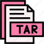 tar, format, type, archive, file, and, folder 