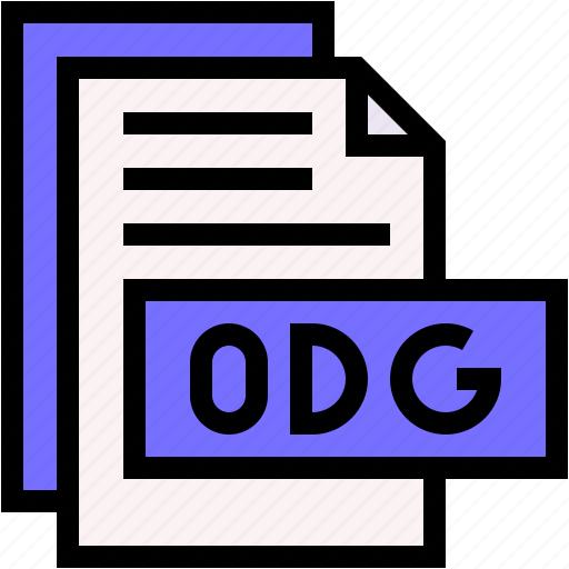 Odg, format, type, archive, file, and, folder icon - Download on Iconfinder