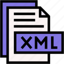 xml, format, type, archive, file, and, folder
