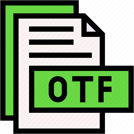 Otf, format, type, archive, file, and, folder icon - Download on Iconfinder