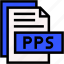 pps, format, type, archive, file, and, folder 