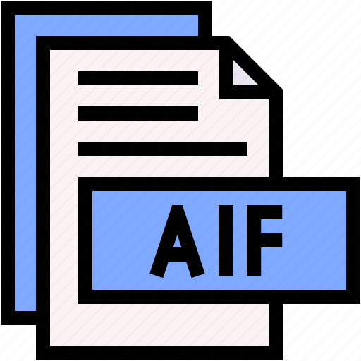 Aif, format, type, archive, file, and, folder icon - Download on Iconfinder