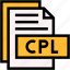 cpl, format, type, archive, file, and, folder 