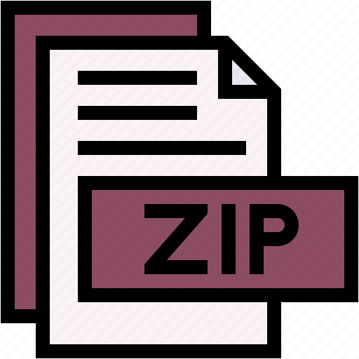 Zip, format, type, archive, file, and, folder icon - Download on Iconfinder