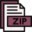 zip, format, type, archive, file, and, folder 