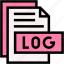 log, format, type, archive, file, and, folder 
