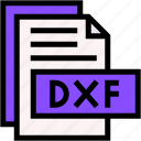 dxf, format, type, archive, file, and, folder