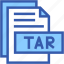 tar, fromat, type, archive, file, and, folder 