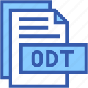 odt, fromat, type, archive, file, and, folder