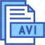 avi, fromat, type, archive, file, and, folder 