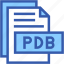 pdb, fromat, type, archive, file, and, folder 