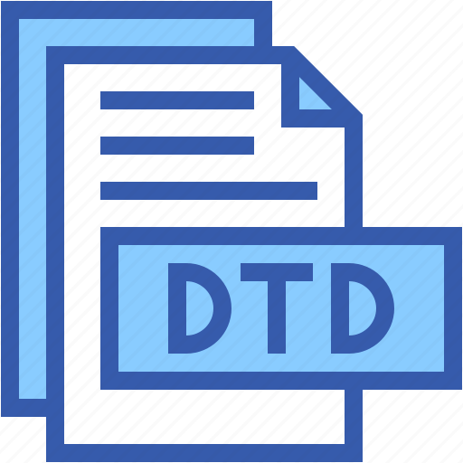 Dtd, fromat, type, archive, file, and, folder icon - Download on Iconfinder