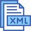 xml, fromat, type, archive, file, and, folder 