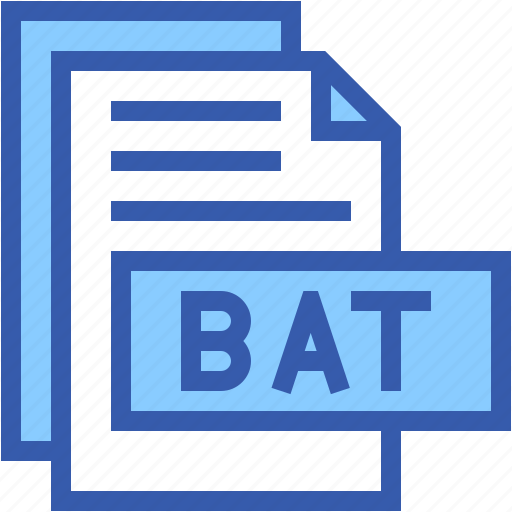 Bat, fromat, type, archive, file, and, folder icon - Download on Iconfinder