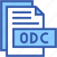 odc, fromat, type, archive, file, and, folder 