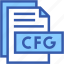 cfg, fromat, type, archive, file, and, folder 